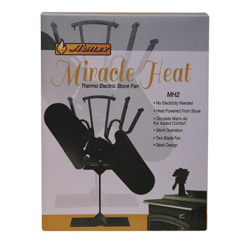 US Stove Miracle Heat Steel Elegant Stove Fan