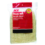 Ace 10 in. L X 7 in. W Acrylic Blend Wash Mitt 1 pk