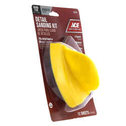 Ace 5 in. L x 3-1/2 in. W Sanding Block Assorted