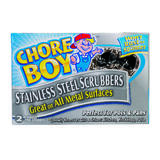 Chore Boy Heavy Duty Scrubber For All Metal Surfaces 1-7/16 in. L 2 pk