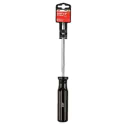 Ace 6 in. Slotted 5/16 Screwdriver Black 1 Steel