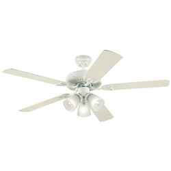 Westinghouse Vintage 22.03 5 Indoor 52 in. W Antique White Ceiling Fan