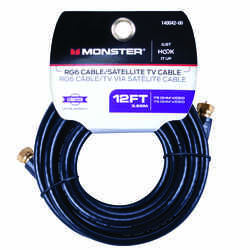 Monster Cable Hook It Up 12 ft. Video Coaxial Cable