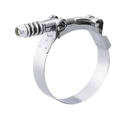 Breeze 4.57 in. to 4.88 in. Stainless Steel Band Spring Loaded T-Bolt Clamp