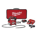 Milwaukee M18 Cordless Electric Grease Gun Kit 14 oz