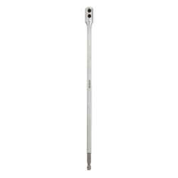 Ace 12 in. Steel Wood Boring Bit Extension 1/4 in. 3-Flat Shank 1 pc.