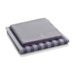 E-Cloth Stainless Steel Microfiber Cleaning Cloth 12.5 in. W X 12.5 in. L 2 pk