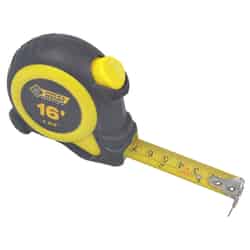 Steel Grip 16 ft. L x 0.75 in. W Tape Measure Yellow 1 pk