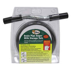 Cobra 1/4 in. Drain Pipe Auger 15 ft.