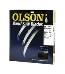 Olson 0.01 in. x 0.4 in. W x 56.1 L Band Saw Blade 4 TPI Hook 1 pk Carbon Steel