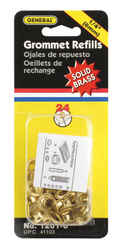 General Tools Grommet Refill 1/4 in. Solid Brass
