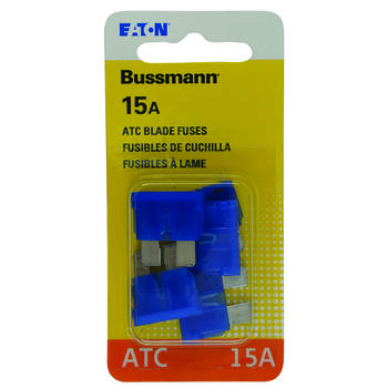 Bussmann 15 amps ATC Blade Fuse 5 pk