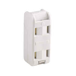 Pass & Seymour 10 amps 125 volts White Cord Outlet 1-15R 1