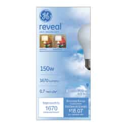 GE Lighting Reveal 150 watts A21 Incandescent Bulb 1670 lumens Soft White A-Line 1 pk