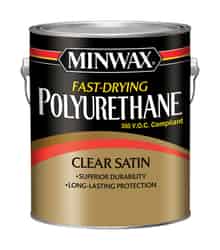 Minwax Satin Clear Oil-Based Fast-Drying Polyurethane 1 gal