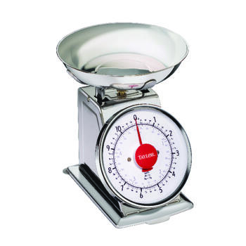 Taylor Silver Food Scale 11 Weight Capacity Analog