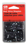 Secures bell, speaker, telephone and thermostat wire