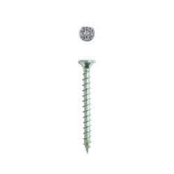 SPAX No. 14 x 2 in. L Phillips/Square Flat Zinc-Plated Steel Multi-Purpose Screw 10 each