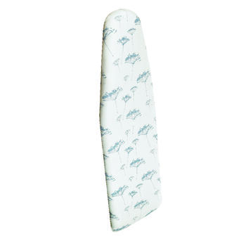 Homz 15 in. W x 55 in. L Cotton Blue Priscilla Ironing Board Cover