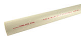 Charlotte Pipe Schedule 40 PVC Pipe 1/2 in. Dia. x 5 L Plain End 600 psi