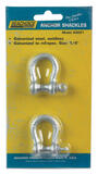 Seachoice Galvanized 1/4 in. W x 11.5 in. L 2 pc. Shackle Steel