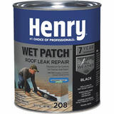 Henry Smooth Black Wet patch Plastic Roof Cement 30 oz