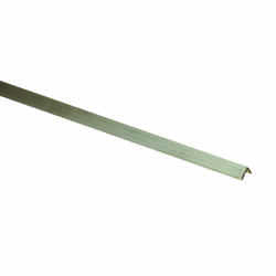 Boltmaster 0.5 in. H x 0.5 in. H x 96 in. L Mill Aluminum Angle