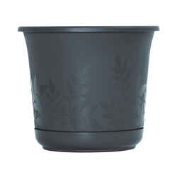 Bloem 7.5 in. H x 8.5 in. Dia. Peppercorn Resin Planter