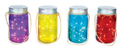 Alpine LED Lantern Assorted Glass