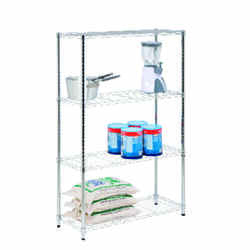 Honey Can Do 36 in. W x 14 in. D x 54 in. H Steel Shelving Unit