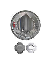 Lux Chrome Oven Knob