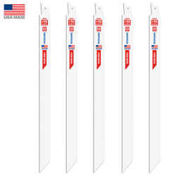 Imperial Blades 12 in. L Bi-Metal Blade 14 TPI 5 pk
