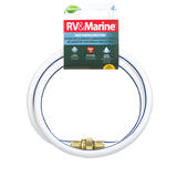 Swan 1/2 in. Dia. x 4 ft. L RV/Marine White Hose