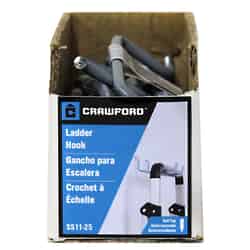 Crawford 7.66 in. L Vinyl Coated Gray Steel Storage Hook 20 lb. capacity 1 pk
