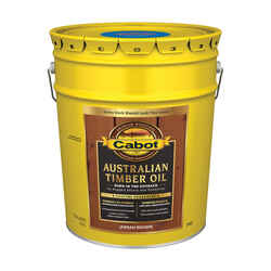 Cabot Transparent Jarrah Brown Oil-Based Alkyd Australian Timber Oil 5 gal