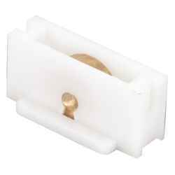 Prime-Line White Brass Universal Window Roller For Universal