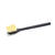 Harper 3.25 in. W Plastic Gong Brush