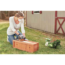 Black and Decker 5 in. Cordless 20 volt Orange 12000 opm Random Orbit Sander