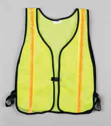 CH Hanson Reflective Polyester Mesh Safety Vest Fluorescent Green One Size Fits All 1 pk
