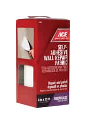Ace 25 ft. L X 6 in. W Fiberglass White Self Adhesive Wall Repair Fabric