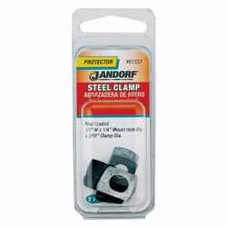 Jandorf 3/16 in. D Steel Clamp 2 pk