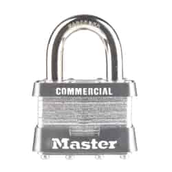 Master Lock 1-5/16 in. H x 1 in. W x 1-3/4 in. L Double Locking Padlock 1 pk Keyed Alike Laminate