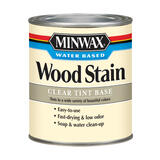 Minwax Transparent Clear Tint Base Water-Based Acrylic Wood Stain 1 qt