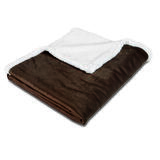 Animal Planet Brown/Pewter Sherpa Rectangle 40 in. L x 50 in. W Blanket