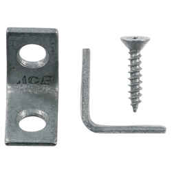 Ace 3/4 in. H x 2.750 in. W x 3/4 in. D Steel Inside L Corner Brace