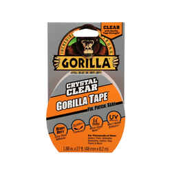 Gorilla 1.88 in. W X 9 yd L Tape Clear