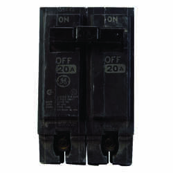 GE Q-Line 20 amps Standard 2-Pole Circuit Breaker