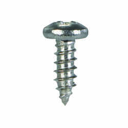 HILLMAN 6 x 3/8 in. L Phillips Pan Head Stainless Steel 100 per box Sheet Metal Screws