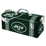 Sainty International 16.25 in. Steel Art Deco Tool Box 7.1 in. W x 7.75 in. H New York Jets