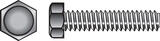 HILLMAN 1/4 in. Dia. x 2-1/2 in. L Zinc Plated Steel Hex Tap Bolt 100 box